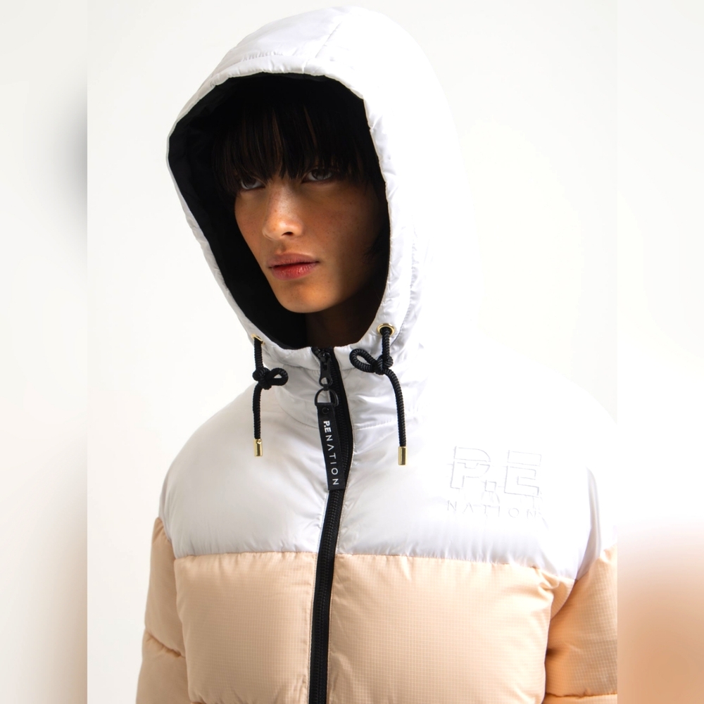 PE Nation Oakmont Jacket Pearled Ivory NWT